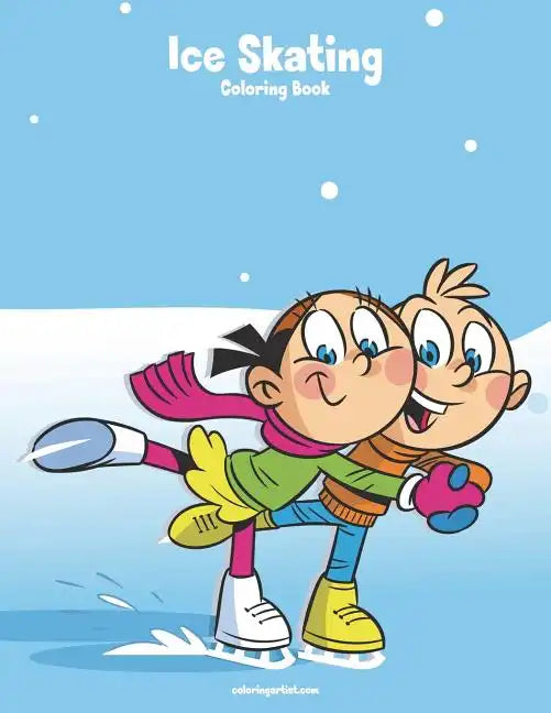 Ice Skating Coloring Book 1 - Paperback