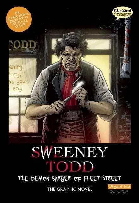 Sweeney Todd: The Demon Barber of Fleet Street, Original Text: The Graphic Novel - Paperback