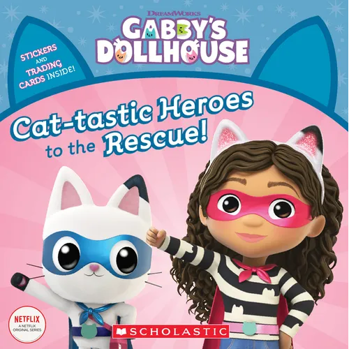 Cat-Tastic Heroes to the Rescue (Gabby's Dollhouse Storybook) - Paperback