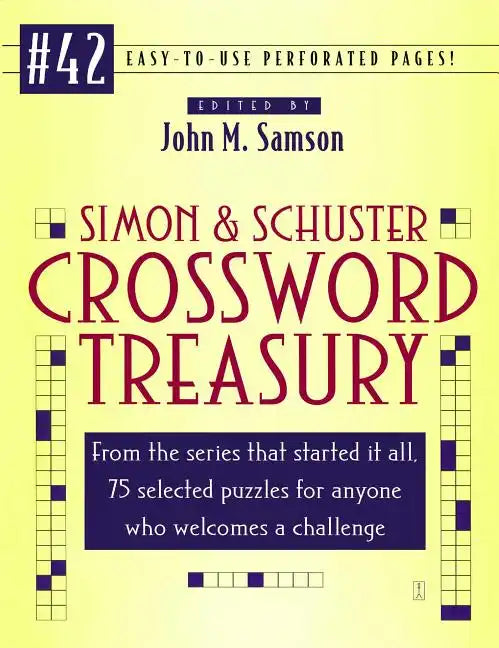 Simon and Schuster Crossword Treasury # 42 - Paperback