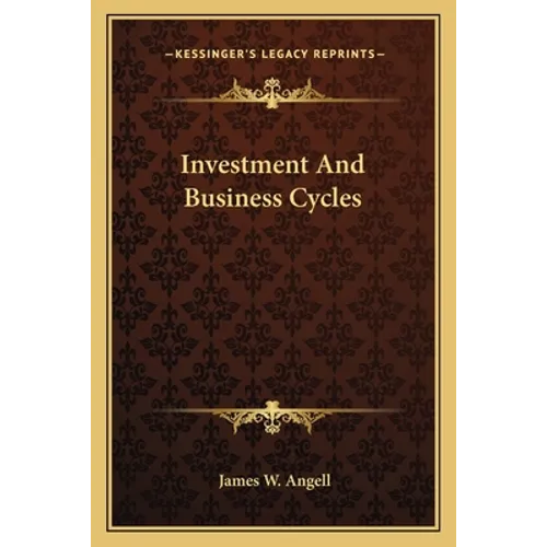 Investment And Business Cycles - Paperback