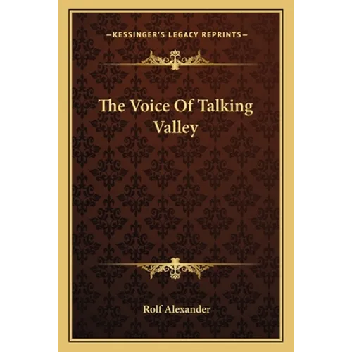 The Voice Of Talking Valley - Paperback