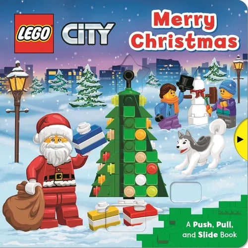 Lego(r) City. Merry Christmas: A Push, Pull and Slide Book - Board Book