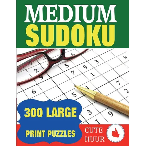 Medium Sudoku: 300 Large Print Puzzles - Paperback