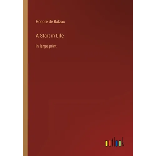 A Start in Life: in large print - Paperback