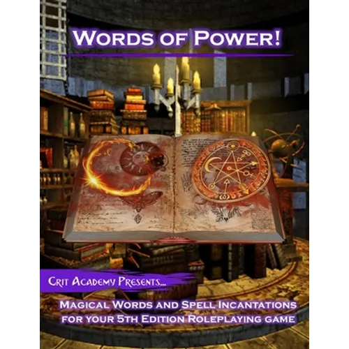 Words of Power: Magical Words and Spell Incantations for 5th Edition Dungeons and Dragons - Paperback