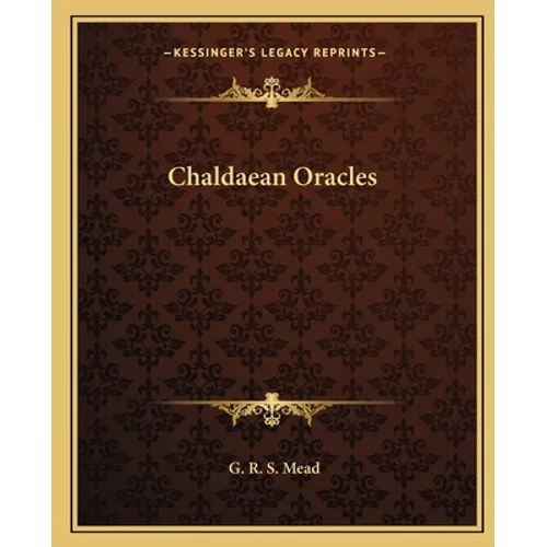 Chaldaean Oracles - Paperback