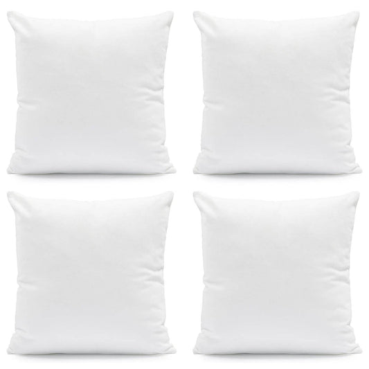 Hannah Linen Hypoallergenic Throw Pillows - White