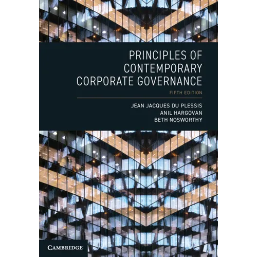 Principles of Contemporary Corporate Governance - Paperback