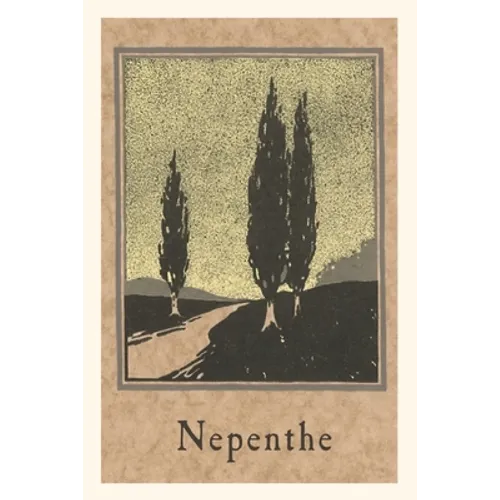 The Vintage Journal Cypresses, Nepenthe, California - Paperback