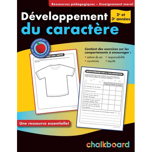Developpement Du Caractere 2-3 - Paperback