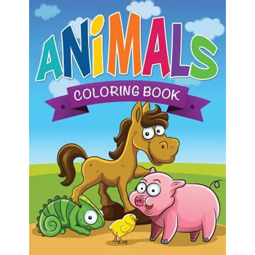 Animals Coloring Book - Paperback