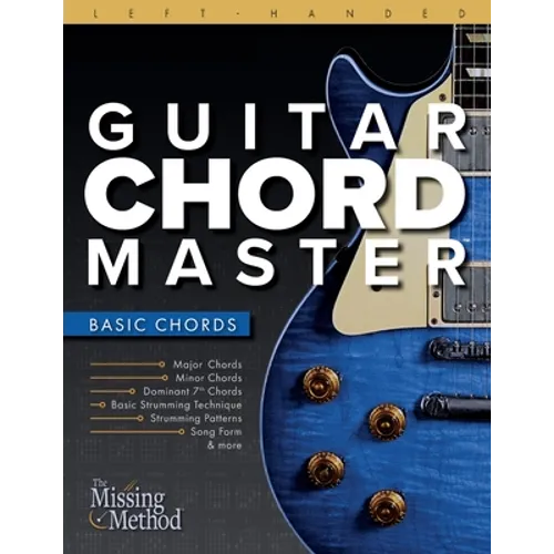 Left-Handed Guitar Chord Master 1: Basic Chords - Paperback