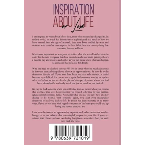 Inspiration About Life Or Love - Paperback