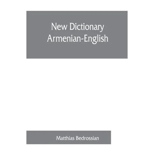 New dictionary Armenian-English - Paperback