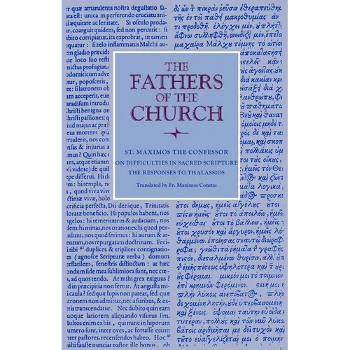 On Difficulties in Sacred Scripture: The Responses to Thalassios - Paperback