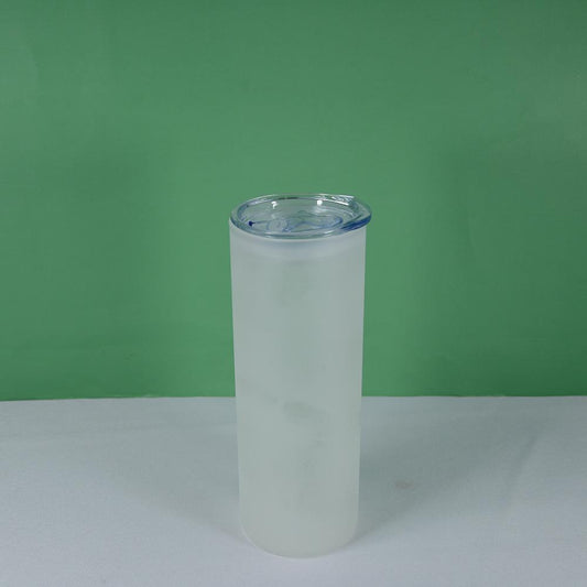 25oz Sublimation Blank Glass Tumbler (Clear or Frosted)