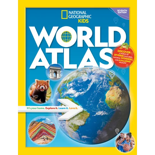 National Geographic Kids World Atlas, 7th Edition - Hardcover