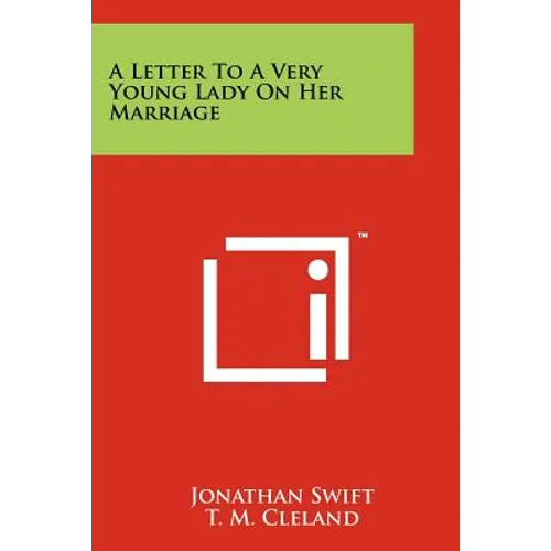 A Letter to a Very Young Lady on Her Marriage - Paperback