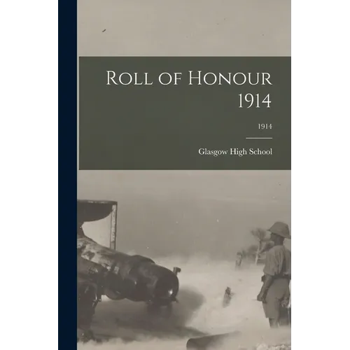Roll of Honour 1914; 1914 - Paperback