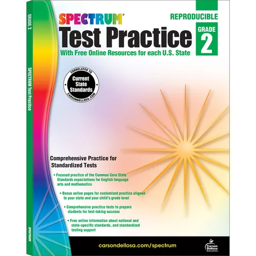 Spectrum Test Practice, Grade 2: Volume 62 - Paperback