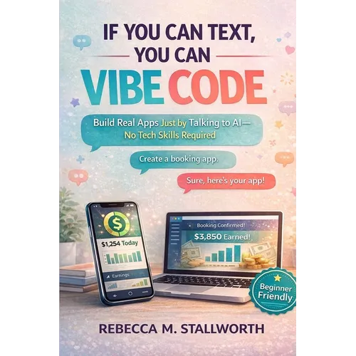 If You Can Text, You Can Vibe Code: Build Real Apps Just by Talking to AI-No Tech Skills Required - Paperback