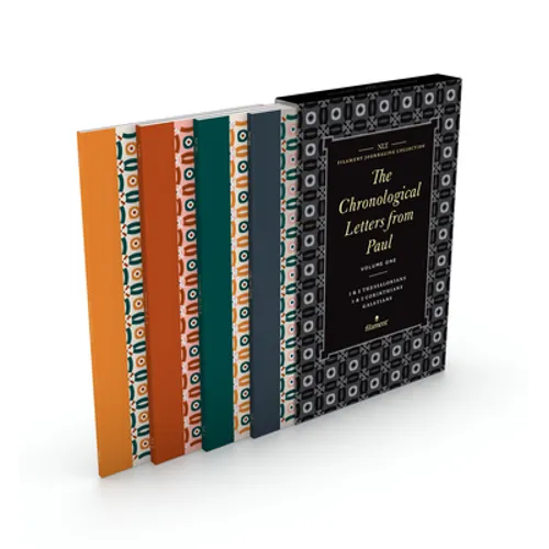 NLT Filament Journaling Collection: The Chronological Letters from Paul, Volume One Set; 1 & 2 Thessalonians, 1 & 2 Corinthians, and Galatians (Boxed - Hardcover