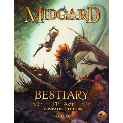 Midgard Bestiary (13th Age Compatible) - Paperback