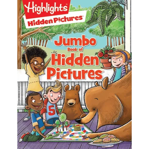 Jumbo Book of Hidden Pictures: Puzzle Activity Book for Kids Packed with More Than 200 Hidden Pictures and Funny Seek and Find Challenges for Ages 6 a - Paperback