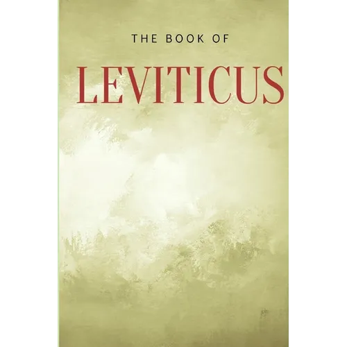 The Book Of Leviticus - Paperback