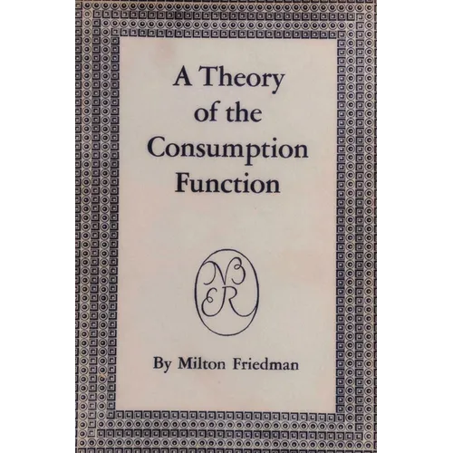 A Theory of the Consumption Function - Paperback