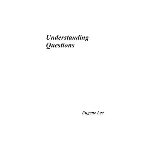 Understanding Questions - Paperback