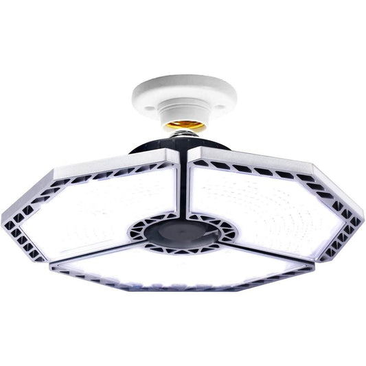 LED Garage Ceiling 360° Lighting with 576 LEDs