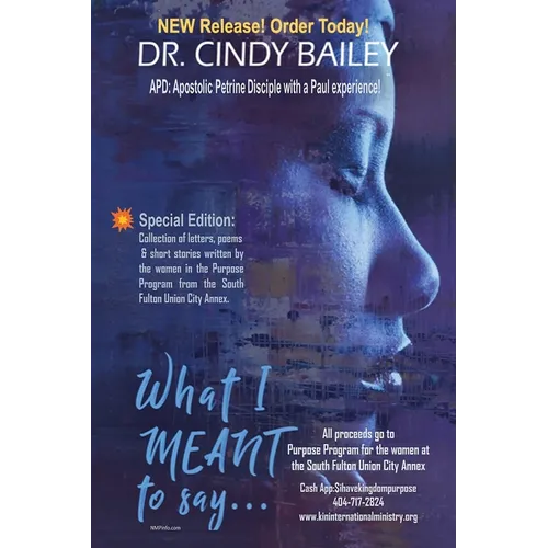 What I meant To Say - Paperback