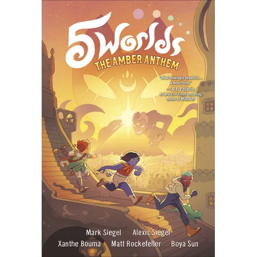 5 Worlds Book 4: The Amber Anthem: (A Graphic Novel) - Paperback