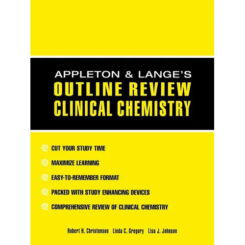 Appleton & Lange Outline Review: Clinical Chemistry - Paperback