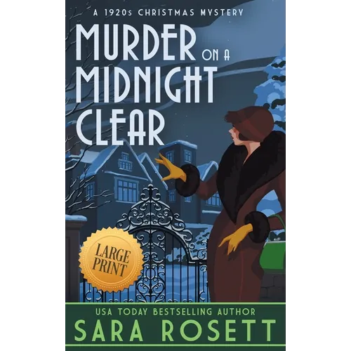 Murder on a Midnight Clear: A 1920s Christmas Mystery - Hardcover