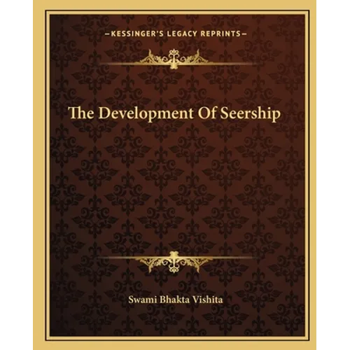 The Development Of Seership - Paperback