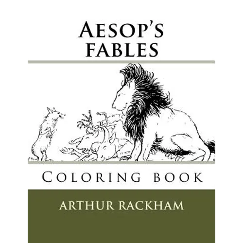 Aesop's fables: Coloring book - Paperback