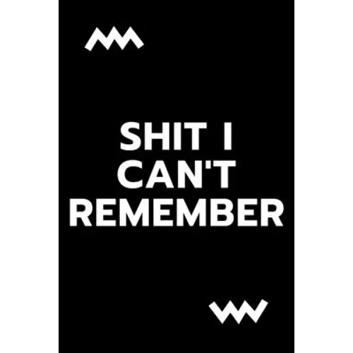 Shit i can't remember - Paperback