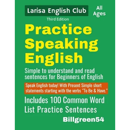 Practice Speaking English - Paperback