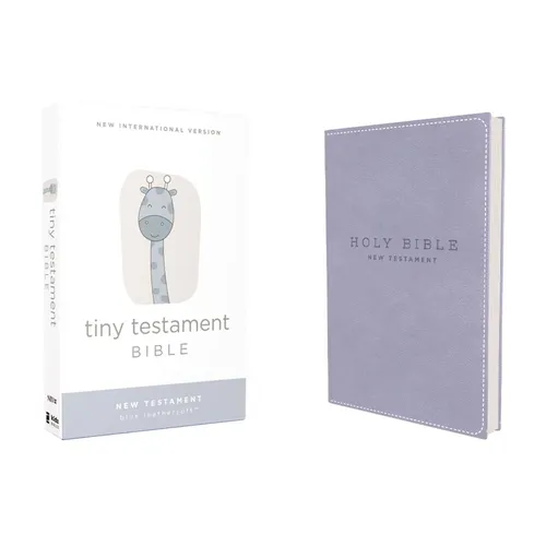 Niv, Tiny Testament Bible, New Testament, Leathersoft, Blue, Comfort Print - Imitation Leather