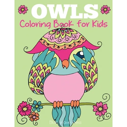 Owls Coloring Book for Kids - Paperback