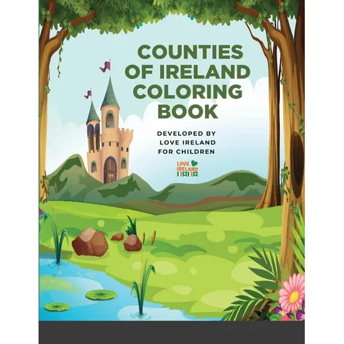 Counties of Ireland Coloring Book - Paperback