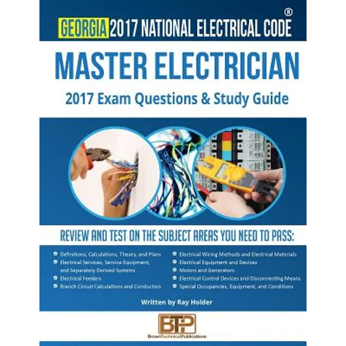 Georgia 2017 Master Electrician Study Guide - Paperback
