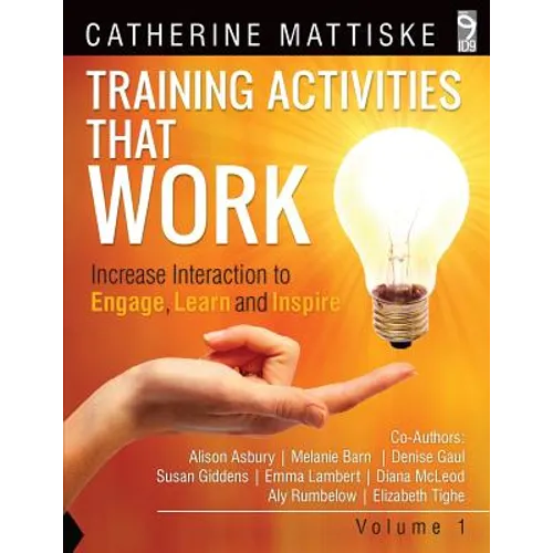 Training Activities That Work Volume 1 - Paperback
