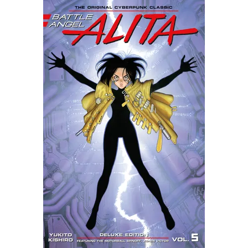 Battle Angel Alita Deluxe 5 (Contains Vol. 9 & Ashen Victor) - Hardcover