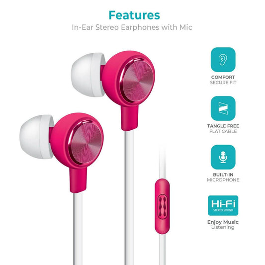 Prizma P4 Earbuds with Mic
