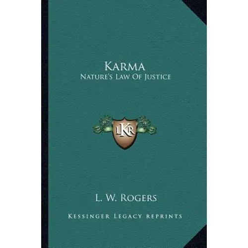 Karma: Nature's Law Of Justice - Paperback