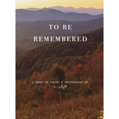 to be remembered - Hardcover